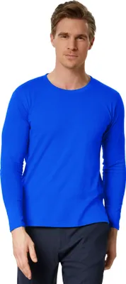 Produktbild von Langarm-Shirt Männer - blau, M