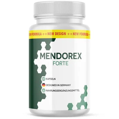 Produktbild von Mendorex Forte Kapseln | Kraft für den aktiven Mann | 60 Kapseln