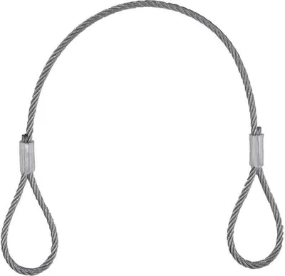 Obrázek produktu pro Ocelové lanko EUROLITE (SC) 400x3mm stříbrné bez konektoru