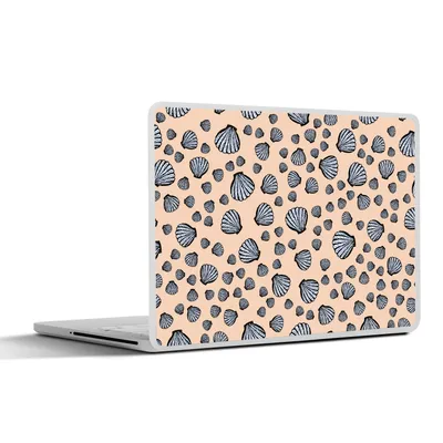 Produktbild von MuchoWow® Laptop Aufkleber Sticker Cover Muscheln - Strand - Muster 30x21 cm - Sticker für Laptop - Selbstklebend