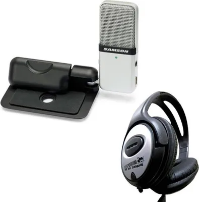 Obrázok produktu pre Mikrofón Samson GO Mic USB so slúchadlami keepdrum