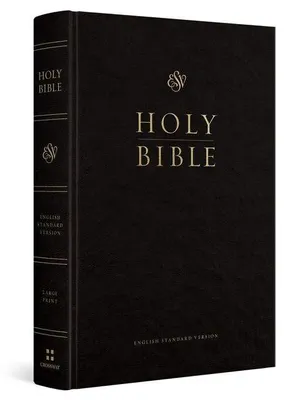 Produktbild von ESV Pew and Worship Bible, Large Print (Hardcover, Black)