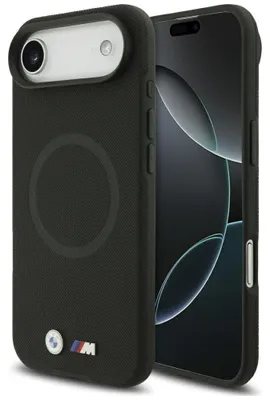 Produktbild von BMW M FW Metal Logo MagSafe-Hülle für das iPhone Air, schwarz