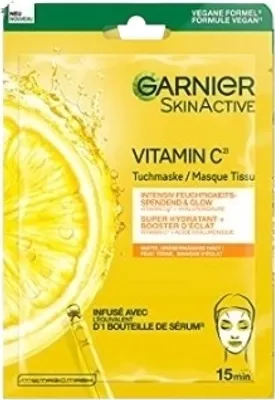 Zdjęcie produktu dla Garnier Face Skin A.Cloth Mask Vitamin C