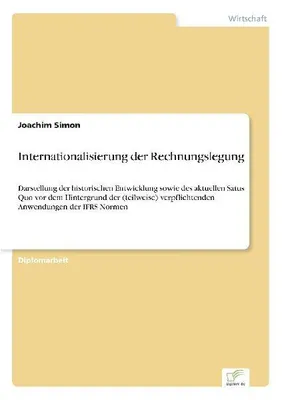 Produktbild von Internationalisierung der Rechnungslegung