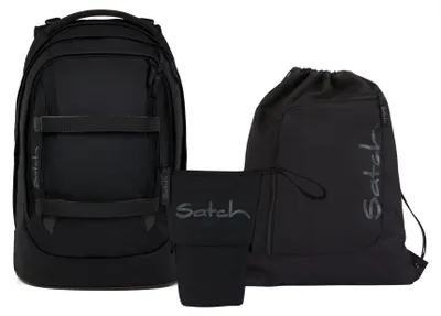 Produktbild von Satch Pack Blackjack Schulrucksack Set 3tlg.