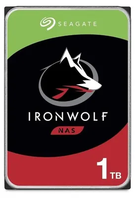 Obrázok produktu pre Pevný disk Seagate IronWolf (vzduch, 180 MB/s, 5400 ot./min.) 1 TB interný pevný disk NAS