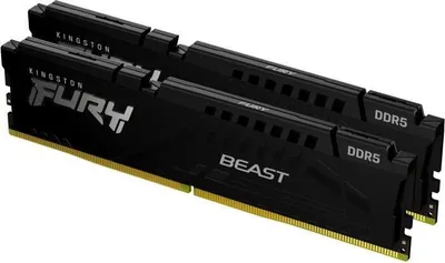 Productafbeelding van Kingston FURY Beast DDR5 RAM, 16 GB (2 x 8 GB), 5600 MHz, CL40, Intel XMP 3.0, PMIC