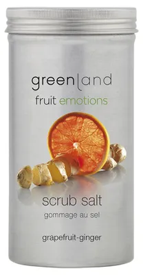 Produktbild von Greenland Peelingsalz Grapefruit Ingwer Duft | Wohlduftendes Bodypeeling auf Mee