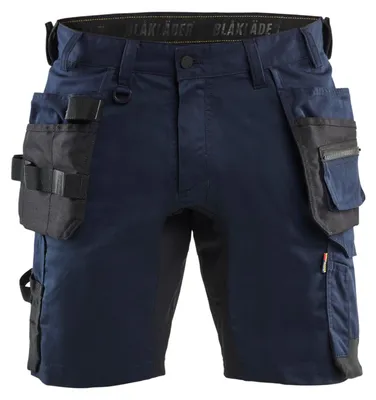 Produktbild von Blakläder Handwerker Shorts mit Stretch 1752, Farbe:Dunkel Marineblau, Größe:C52