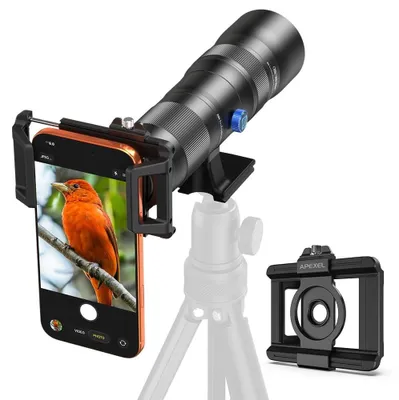 Produktbild von Professionelles Zoomobjektiv für Smartphones mit 20- bis 60-facher Vergrößerung