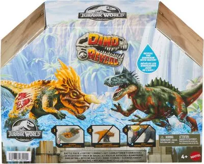 Produktbild von MATTEL Jurassic World - Dino-Enthüllungs-Battle-Pack JDC61