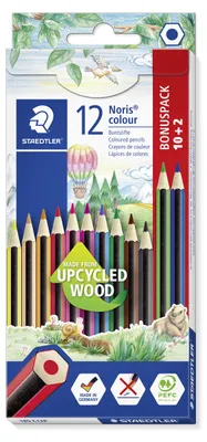 Produktbild von STAEDTLER Noris colour 185 Buntstift Etui mit 12 Farben - Promotion