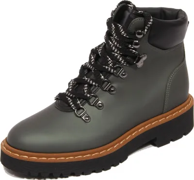 Produktbild von H2134 anfibio donna HOGAN H543 PEDULA Frau Lederstiefel grün