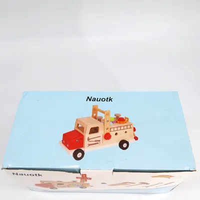 Produktbild von Werkzeugkoffer Kinder Werkbank, Holzspielzeug Kinderwerkzeug ab 2 3 4 Jahre Montessori Spielzeug Werkzeugkasten Lernspiele Werkzeug Koffer Kinder Werkzeugwagen Geschenk Junge Mädchen 2 3 4 Jahre
