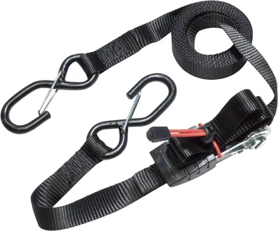 Image de Lot de 2 sangles à cliquet 4m25 25mm noir - Master Lock - 3066EURDAT -
