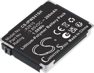Immagine prodotto di TECHTEK Batteria compatibile con [Apple] A2770, A2772, A2773, A2857, Watch Series S8 41mm sostituisce A2810
