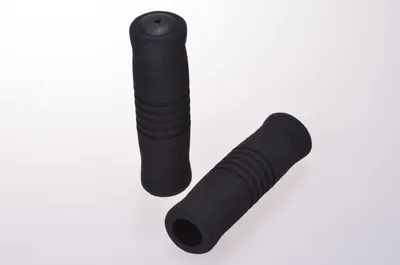 Soft Fahrradgriffe Lenker 5 Rillen Schwarz