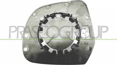 Produktbild von PRASCO Spiegelglas Außenspiegel Rechts für DACIA DUSTER Beheizbar Konvex DS0147513
