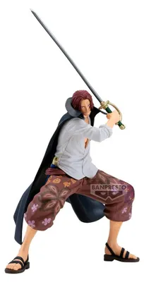 Produktbild von One Piece Shanks Grandista Figur, 22 cm großes Sammlerspielzeug