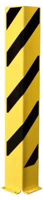 Produktbild von Moravia Anfahrschutz Winkel schwarz/gelb 1200 x 160 x 6 mm zum Aufdübeln
