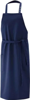 Produktbild von Latz-Schürze, mit Tasche rechts, navy, B 80 x L 100 cm : 65% Polyester 35%Baumwolle 220 g/m² : navy