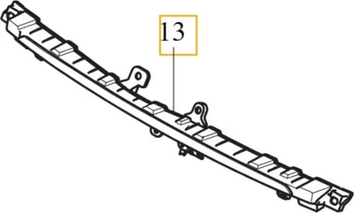 Produktbild von VOLVO C40 dritte Bremsleuchte original OE 31420367