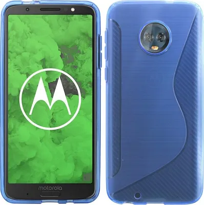 Obrázok produktu pre Motorola Moto G6 Plus Silikónový ochranný kryt na mobilný telefón Blue