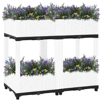 Immagine prodotto di Fioriera Rialzata 80x40x71 cm in Polipropilene