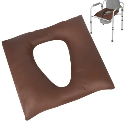 Image de Coussin de siège enPolyuréthaneanti-escarres, pour fauteuils de toilettes et fauteuils roulants
