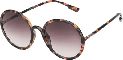 Produktbild von Damen Sonnenbrille Designer UVCE Protection Modern Urlaub Sommer Strand 30493 Braun-Leopard