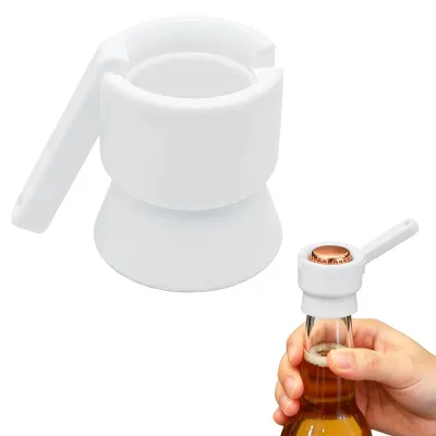 Flaschenöffner – ergonomischer Drehverschlussöffner, 0,5 l, für Camping & Küche