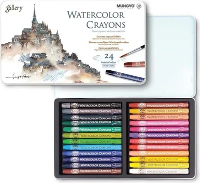 Produktbild von Aquarellstifte „Gallery“, 24 Stück, MUNGYO