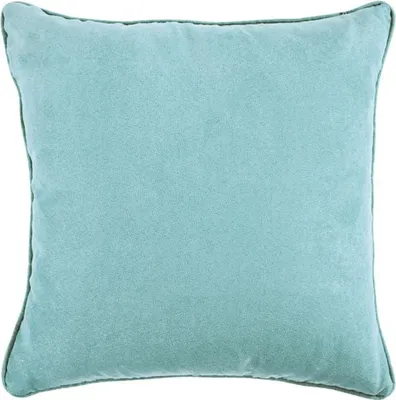 Immagine prodotto di Cuscino in suedette azzurro 40x40