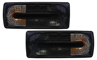 Immagine prodotto di Fari posteriori per Mercedes Classe G W463, modello G55, 89-15, versione "Black Smoke".