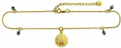 Zdjęcie produktu dla Bransoletka na kostkę cai 925/- srebro próby 925 19+4 cm żółty hematyt 132260146-23