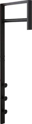 Produktbild von Trento Kleiderständer, Farbe: Schwarz, 82 x 30 x 3 cm (B x T x H)