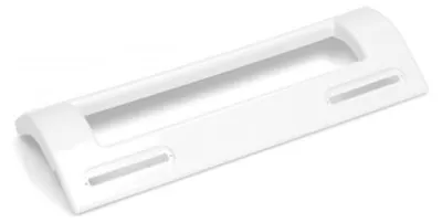 Kühlschrankgriffe, 2er-Set, weiß, verstellbar 95–160 mm