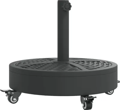 Obrázek produktu pro vidaXL Stojan na slunečník s kolečky pro tyč Ø38/48 mm 27 kg kulatý