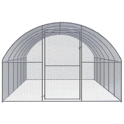 Produktbild von vidaXL Venkovní kurník 3x6x2 m Pozinkovaná ocel