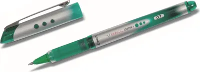 Obrázek produktu pro Roller s kuličkou V-Ball Grip 0,7 mm zelený Balení 12 kusů