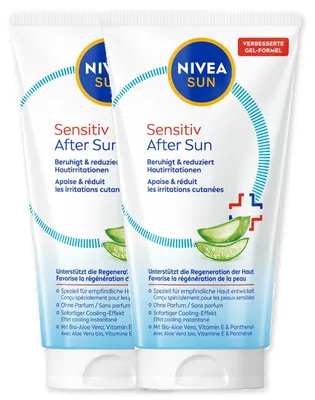 Produktbild von NIVEA Sun After Sun SOS Sensitiv Creme 2x150ml