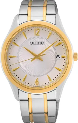 Produktbild von Seiko SUR468P1 Herren Quarzuhr mit Saphirglas Bicolor