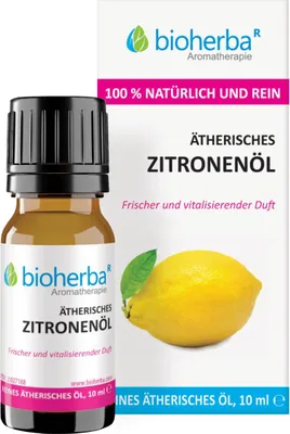 Produktbild von Bioherba Ätherisches reines Zitronenöl 10 ml