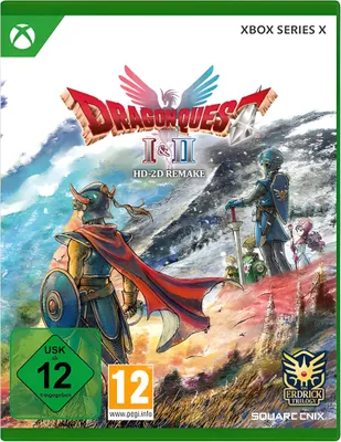 Produktbild von Square Enix Dragon Quest I & II HD-2D Remake, Xbox Series X, E10+ (Jeder über 10 Jahre), Physische Medien