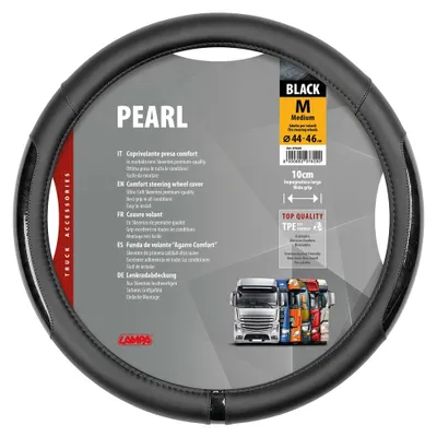 Produktbild von LAMPA 97829 Skeentex Lenkradbezug TPE Ø44-46cm Schwarz Lenkradhülle