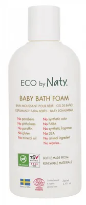 Obrázek produktu pro Dětská mycí pěna na tělo a vlasy s vůní hruškové šťávy Baby Leaves (Hair & Body Foaming Wash) 295 ml