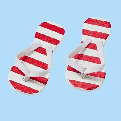 Produktbild von Flip-Flops 3cm rot