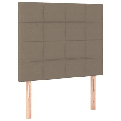 Produktbild von VidaXL 3116326, Graubraun, Polyester, Holz, 1000 mm, 118 cm, 128 cm, 50 mm