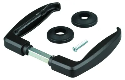 Immagine prodotto di Maniglia per porta - Alluminio - 107,5 x 40 mm